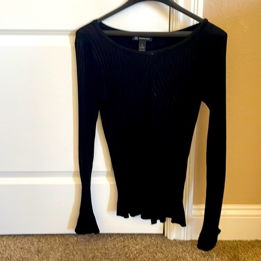 Inc scoop next sweater top fitted
